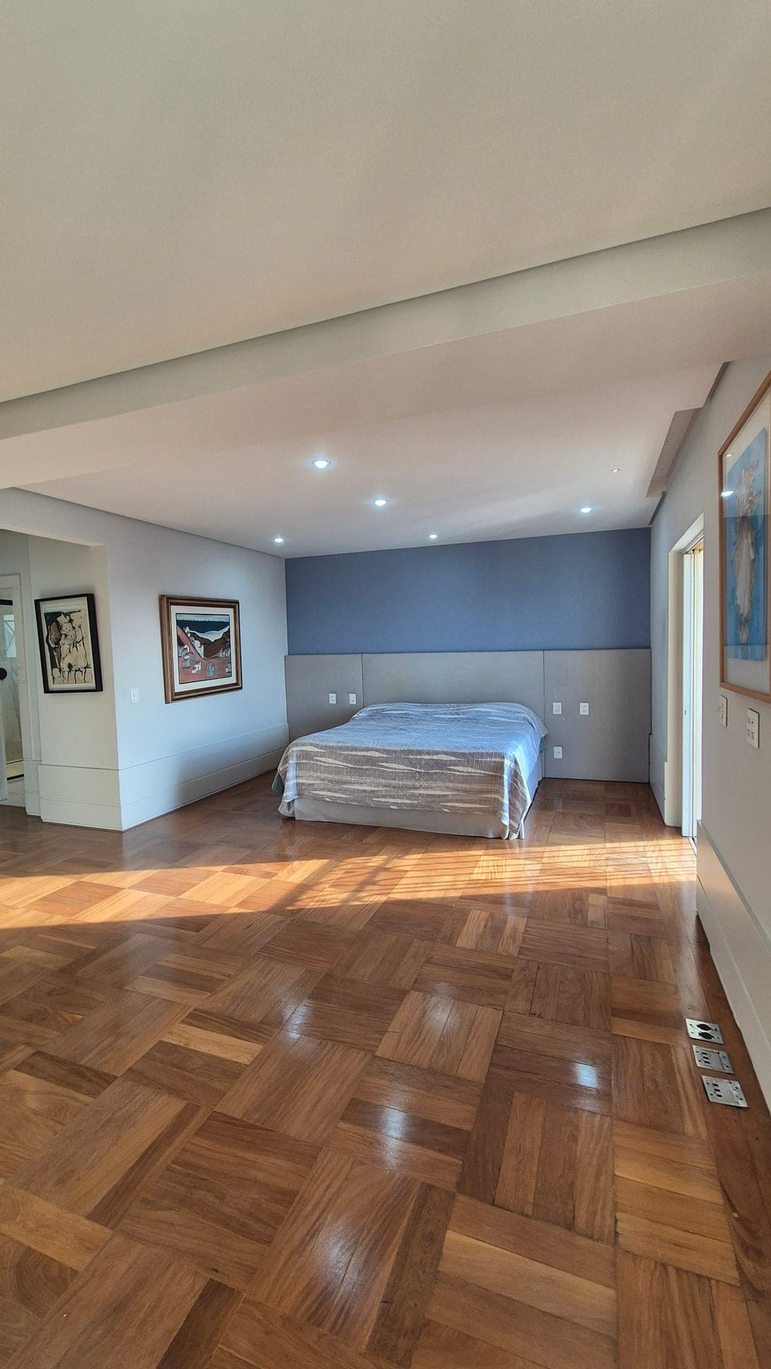 Apartamento com varanda e vista panorâmica em Higienópolis