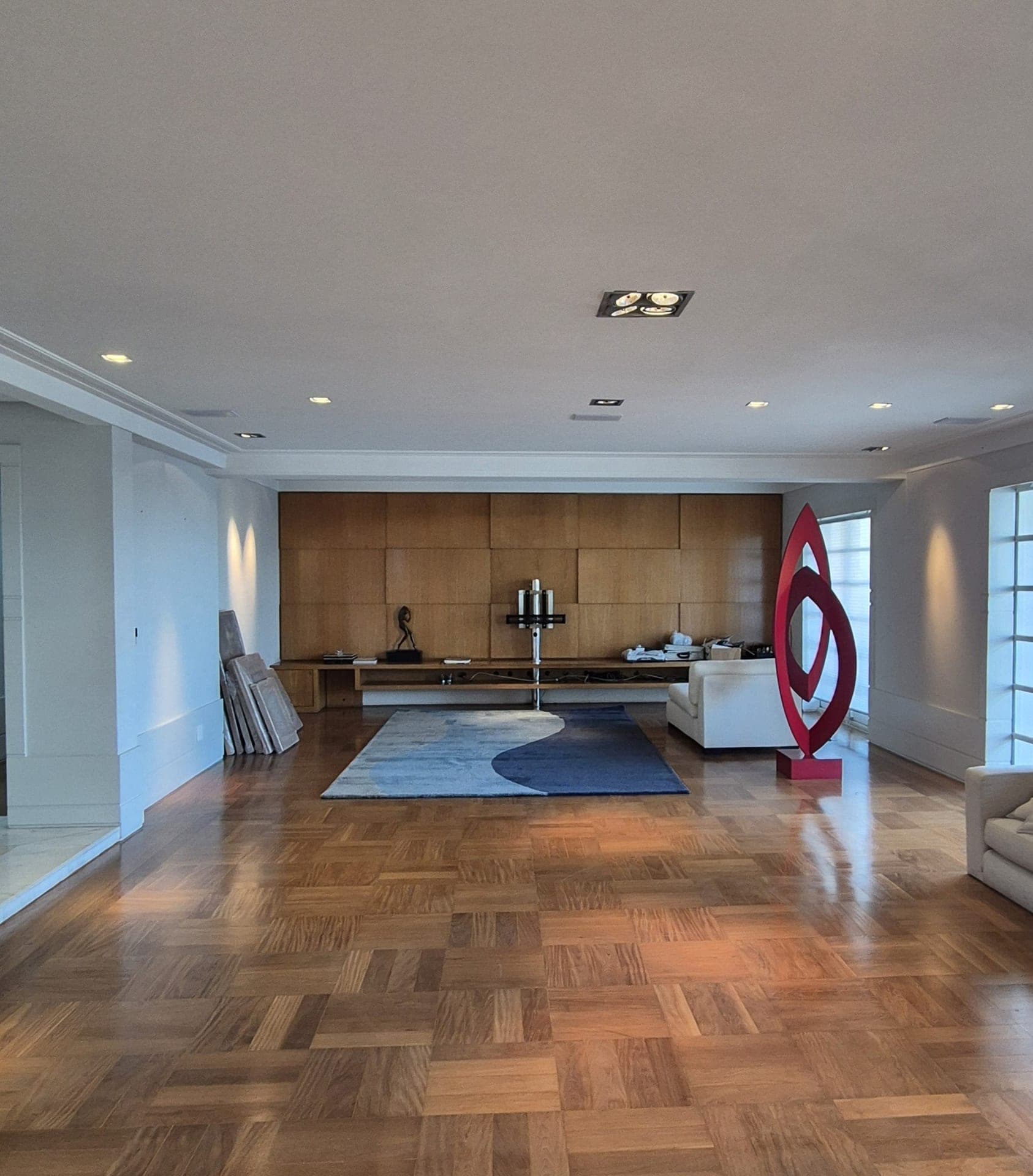 Apartamento com varanda e vista panorâmica em Higienópolis